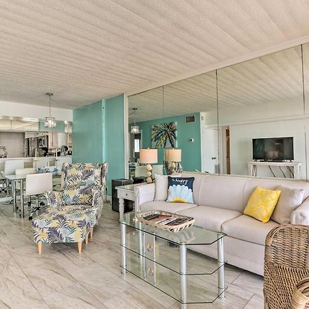 Galveston Oceanfront Condo With Balcony And View! Bagian luar foto