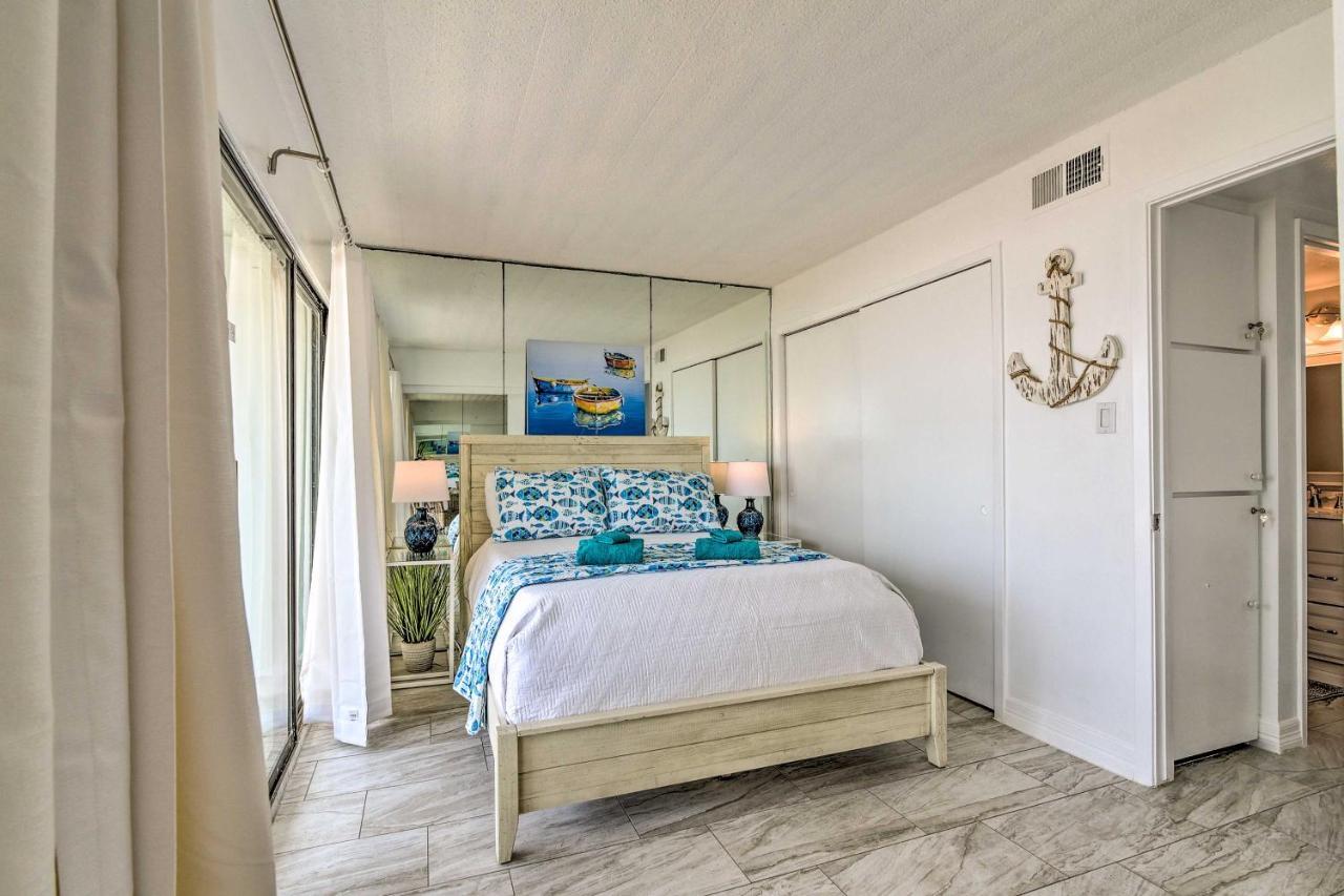 Galveston Oceanfront Condo With Balcony And View! Bagian luar foto