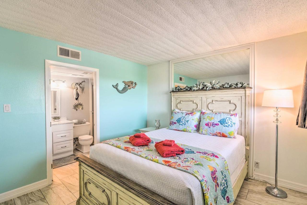 Galveston Oceanfront Condo With Balcony And View! Bagian luar foto