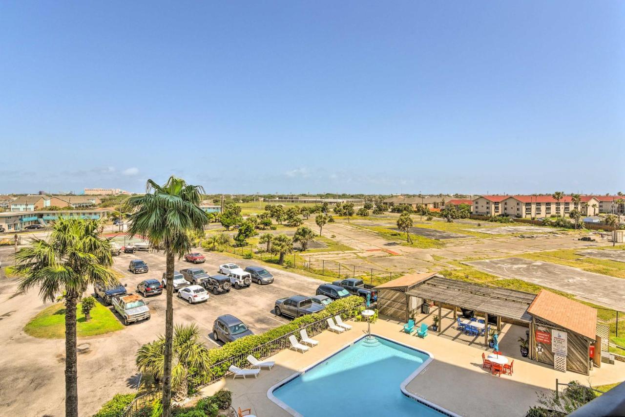 Galveston Oceanfront Condo With Balcony And View! Bagian luar foto